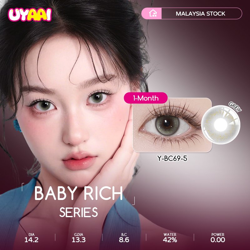 Baby Rich Collection Monthly Colored Contact Lenses
