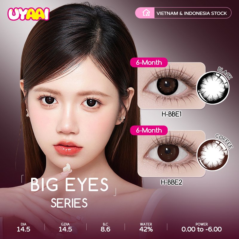 Big Eyes Collection 6 Months Colored Contact Lenses
