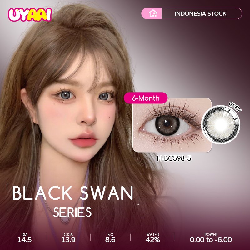 Black Swan Collection 6 Months Colored Contact Lenses