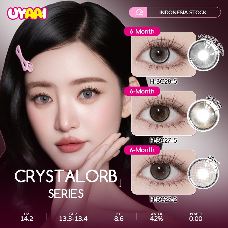 Crystalorb Collection 6 Months Colored Contact Lenses