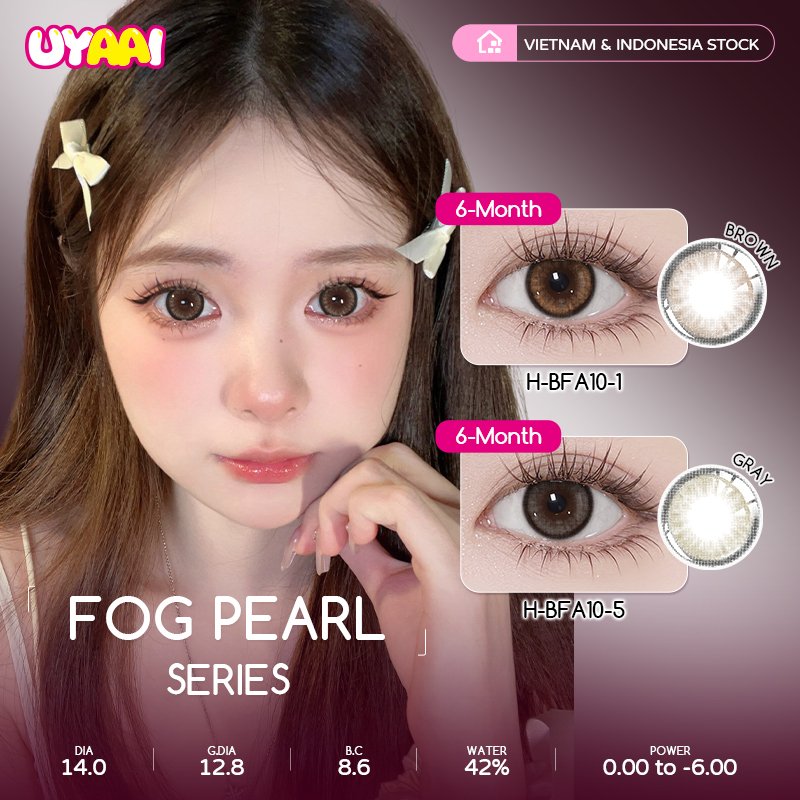 Fog Pearl Collection 6 Months Colored Contact Lenses