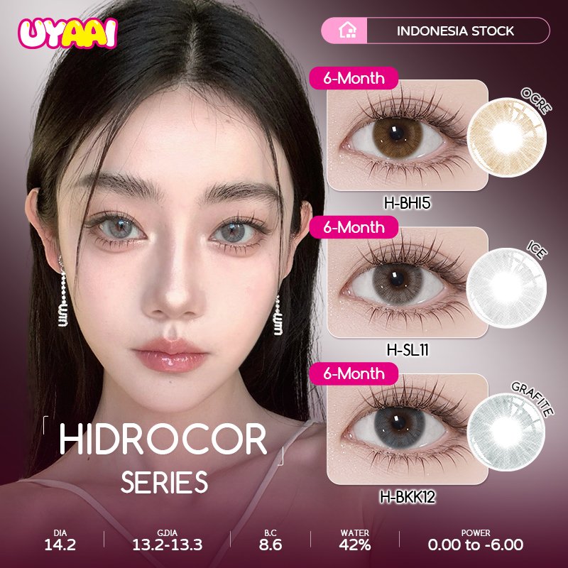 Hidrocor Collection 6 Months Colored Contact Lenses