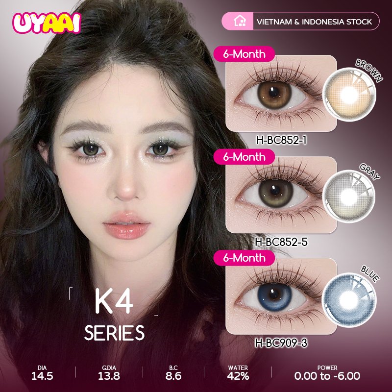 K4 Collection 6 Months Colored Contact Lenses