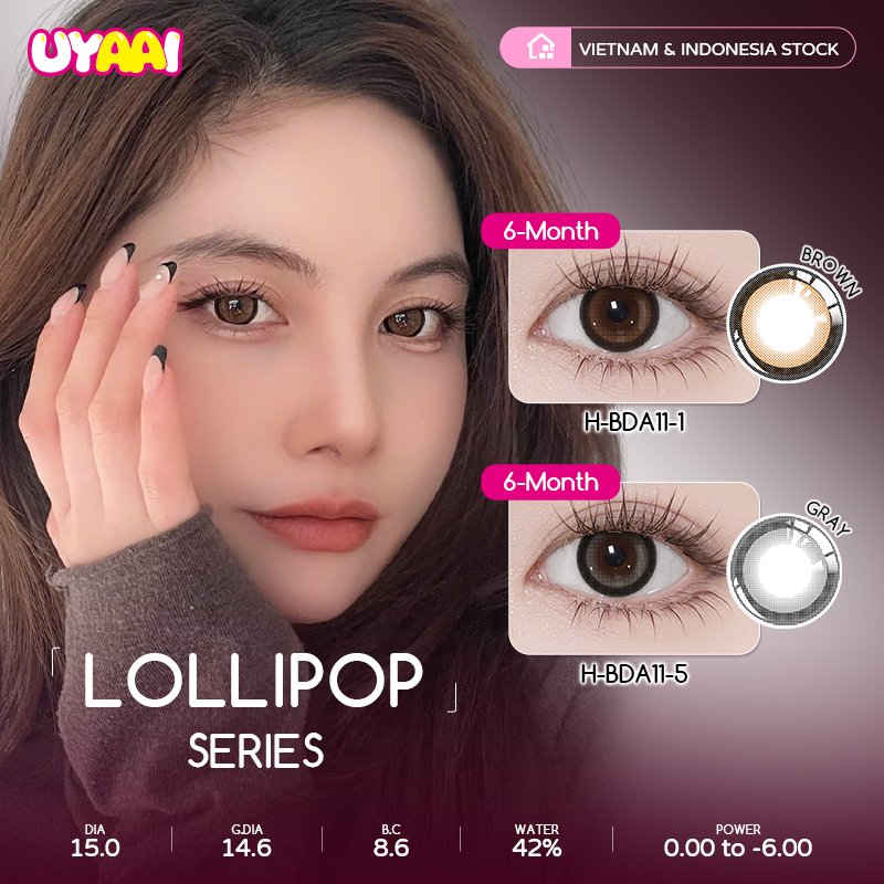 Lollipop Collection 6 Months Colored Contact Lenses