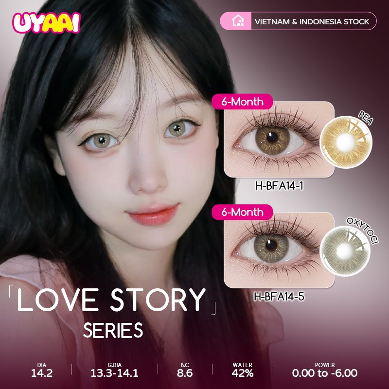 Love Story Collection 6 Months Colored Contact Lenses
