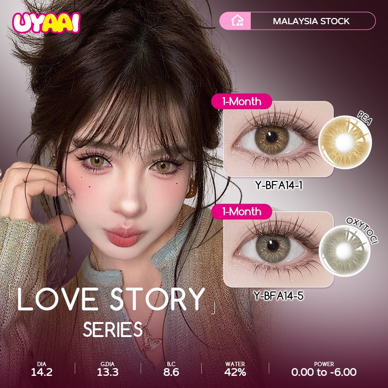 Love Story Collection Monthly Colored Contact Lenses
