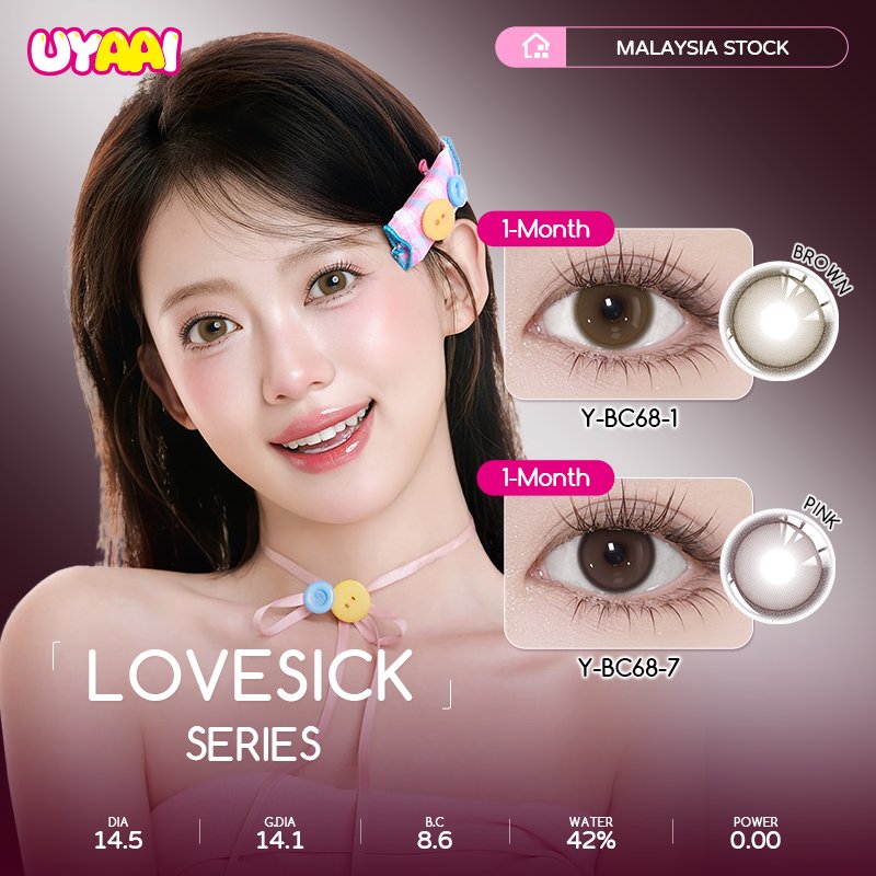 Lovesick Collection Monthly Colored Contact Lenses