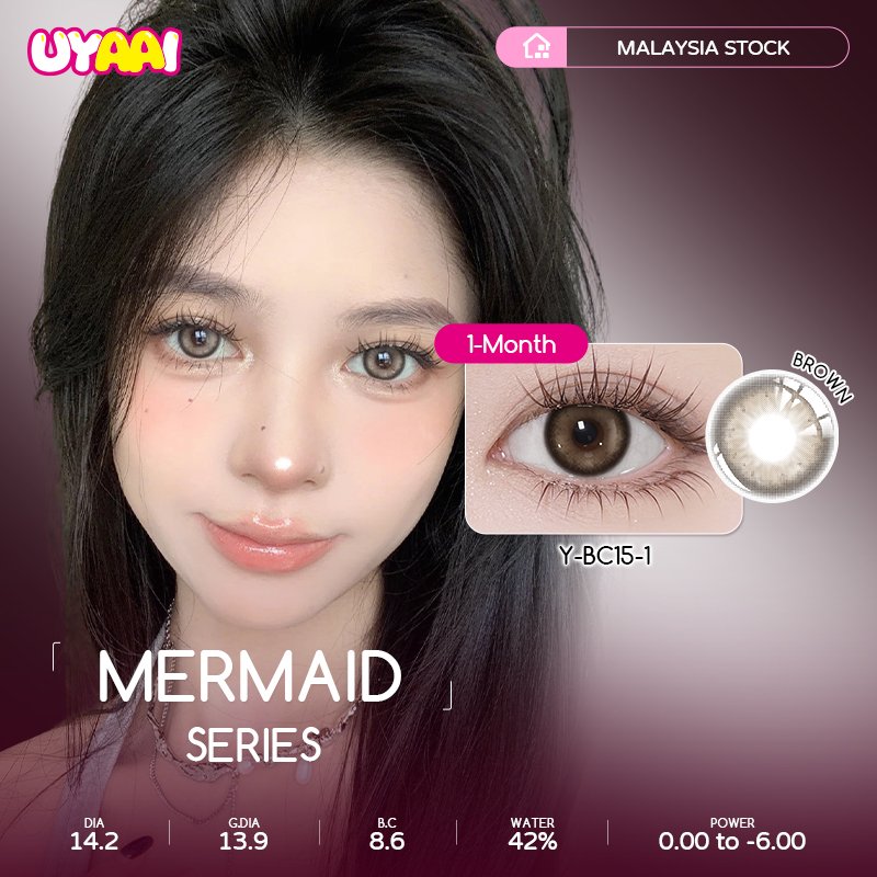 Mermaid Collection Monthly Colored Contact Lenses