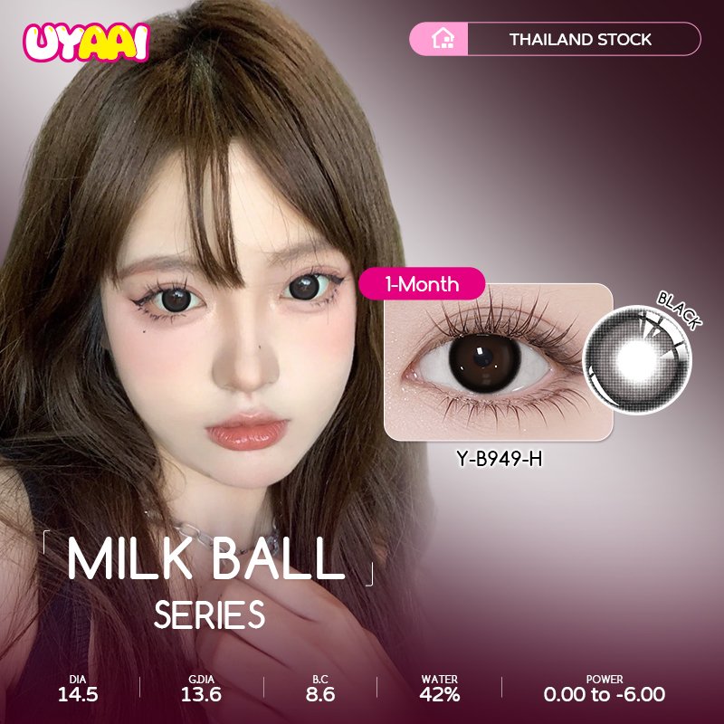 Milk Ball Collection Monthly Colored Contact Lenses