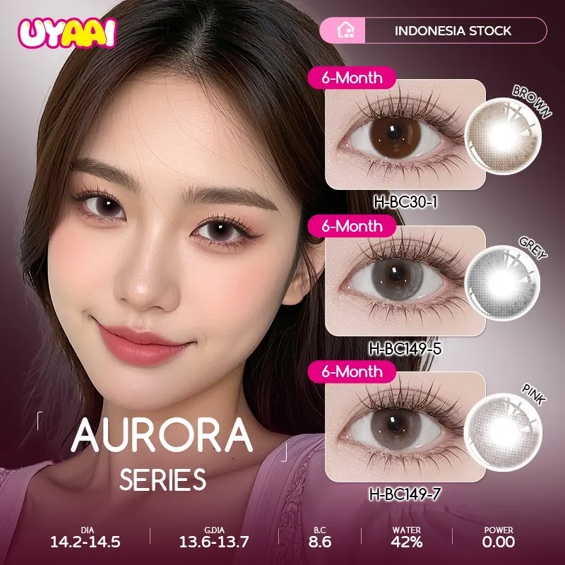 Aurora Collection 6 Months Colored Contact Lenses