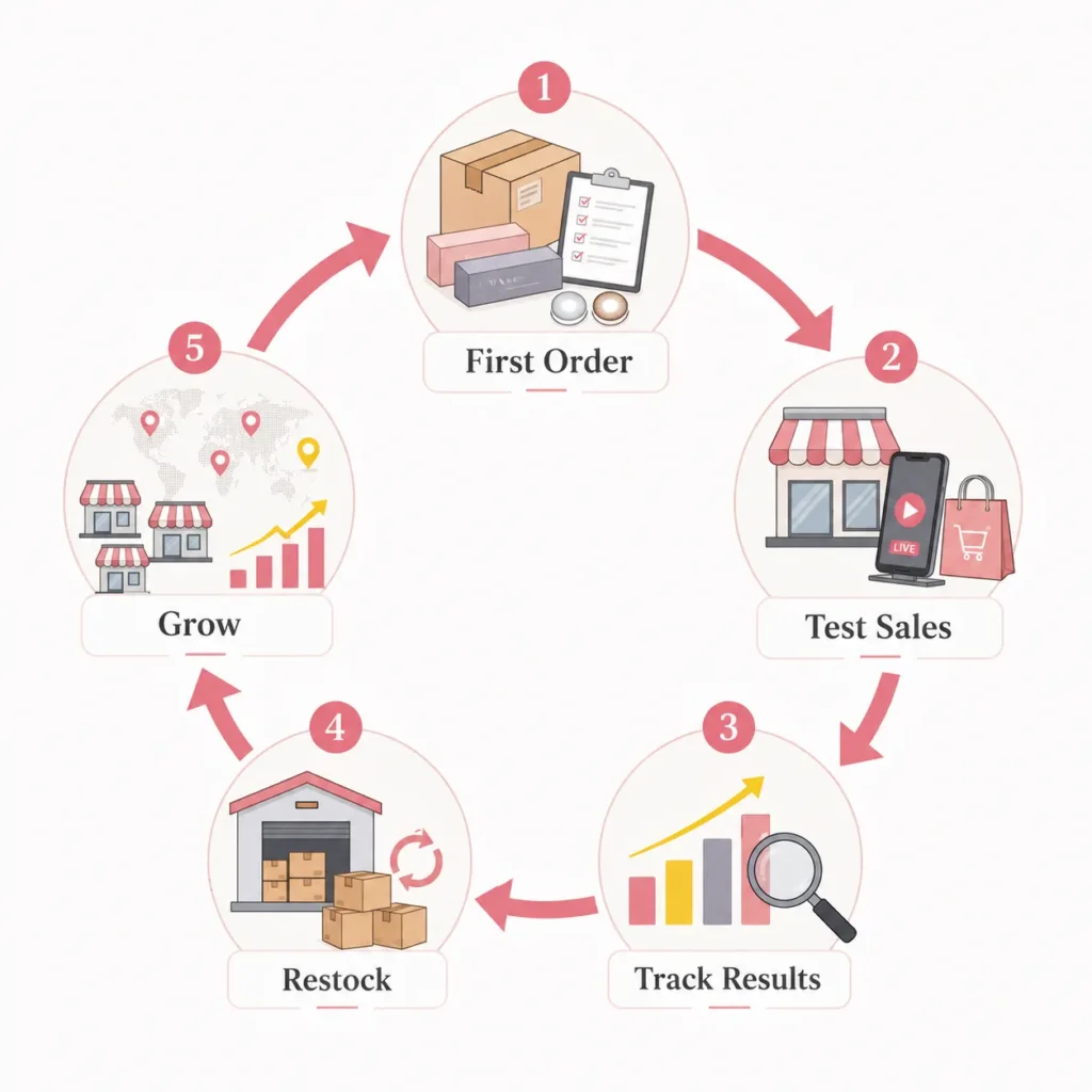 Business Process Cycle Infographic