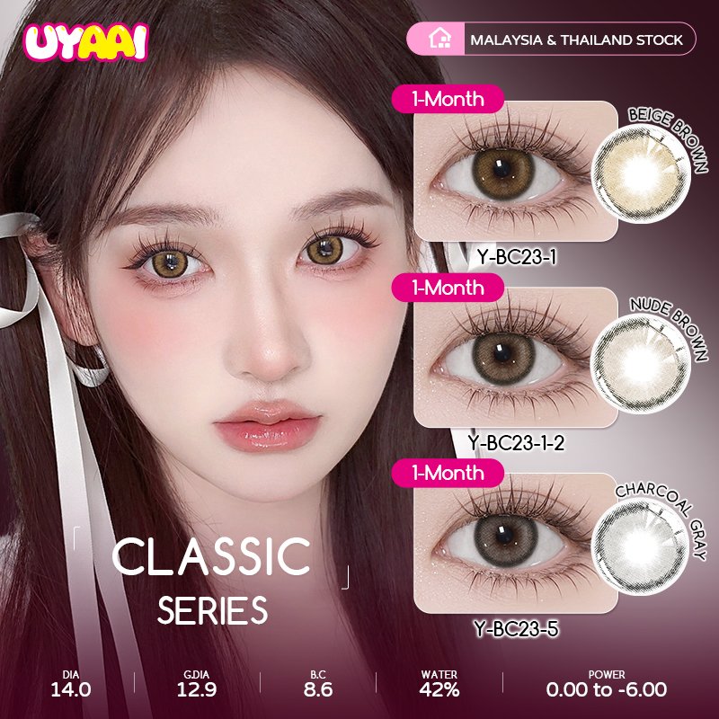Classic Collection Monthly Colored Contact Lenses