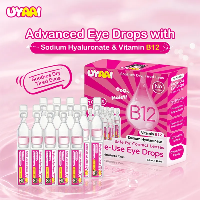 UYAAI B12 Single-Use Eye Drops 0.5ml