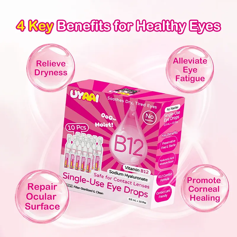 UYAAI B12 Single-Use Eye Drops 0.5ml image 3