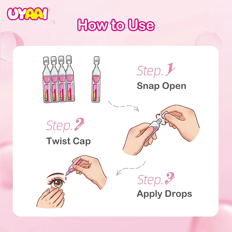 UYAAI B12 Single-Use Eye Drops 0.5ml image 4
