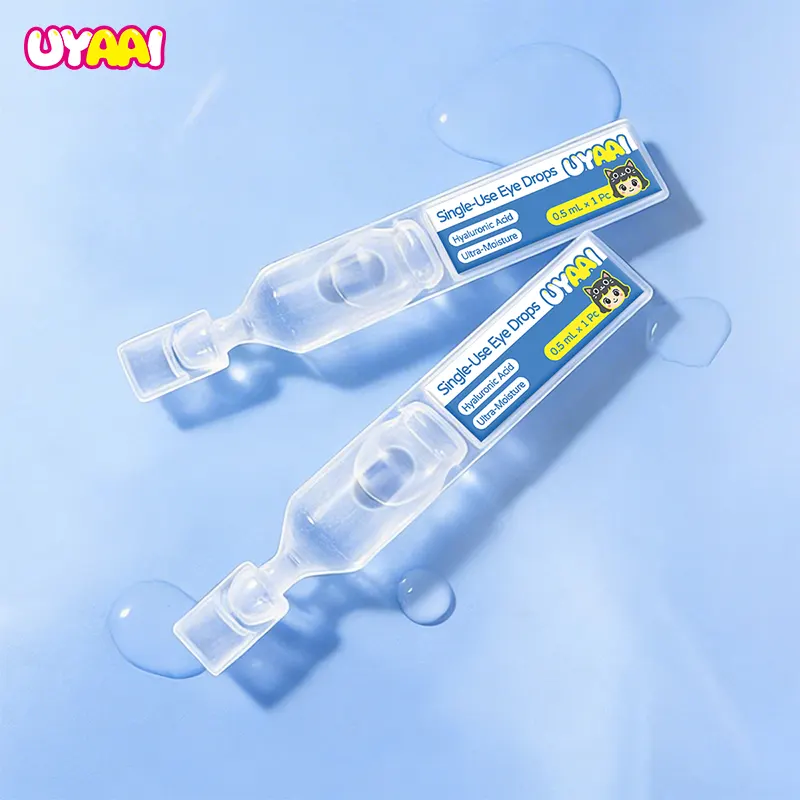 UYAAI Hyaluronic Acid Single-Use Eye Drops 0.5ml image 3