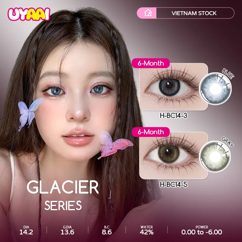 Glacier Collection 6 Months Colored Contact Lenses
