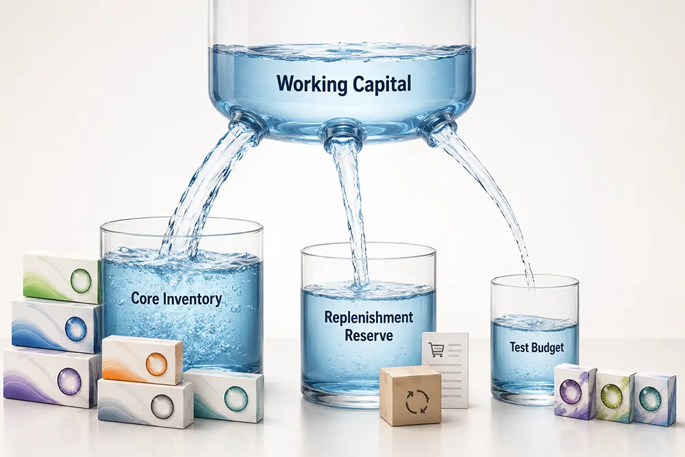 Product Inventory Allocation Visual