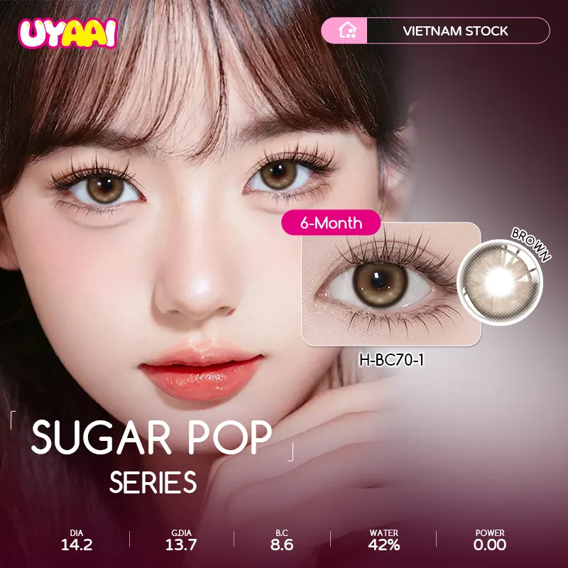 Sugar Pop Collection 6 Months Colored Contact Lenses