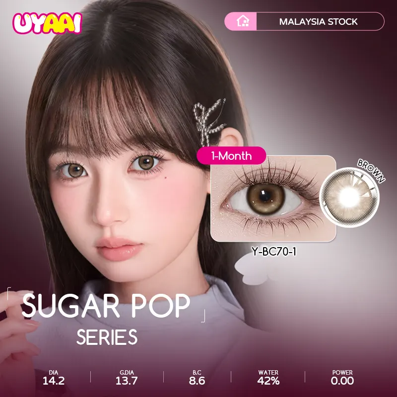 Sugar Pop Collection Monthly Colored Contact Lenses