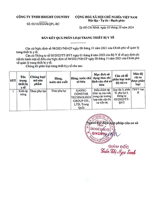 Vietnam Certificate