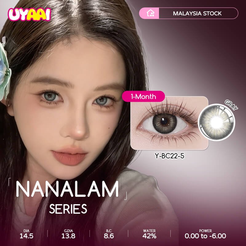 Nanalam Collection Monthly Colored Contact Lenses