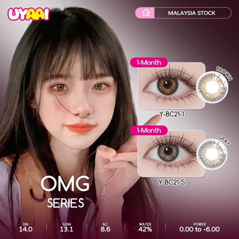 OMG Collection Monthly Colored Contact Lenses