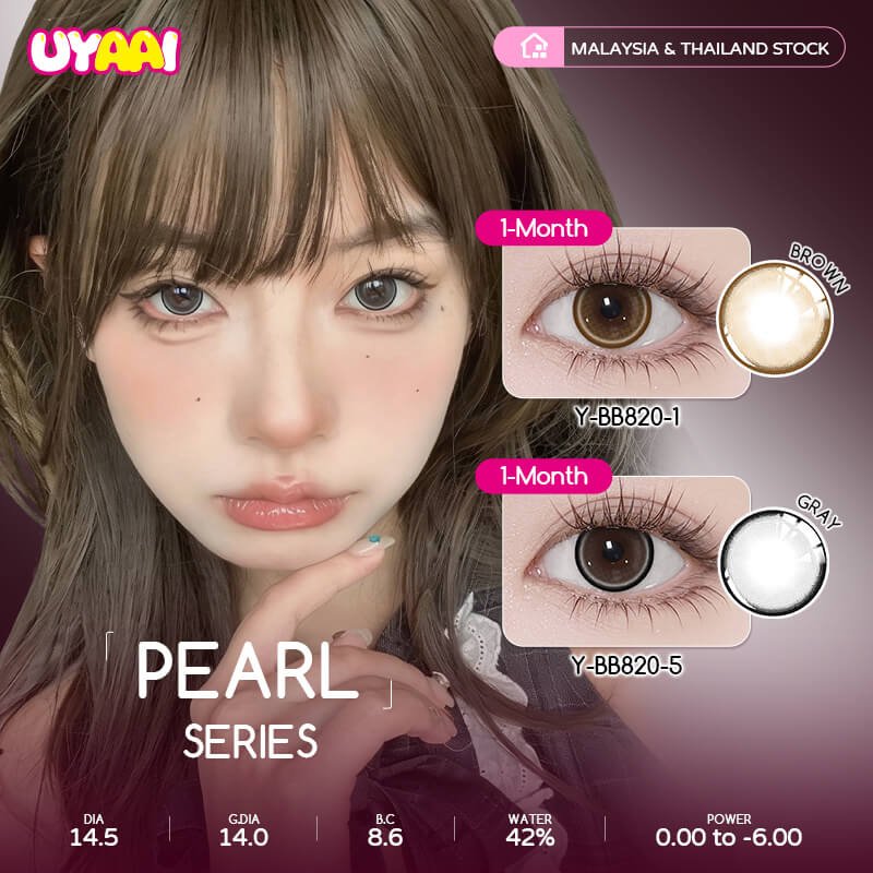 Pearl Collection Monthly Colored Contact Lenses