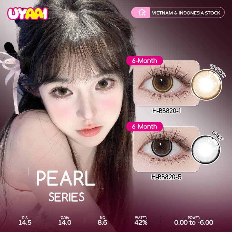 Pearl Collection 6 Months Colored Contact Lenses