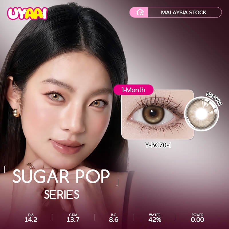 Sugar Pop Collection Monthly Colored Contact Lenses