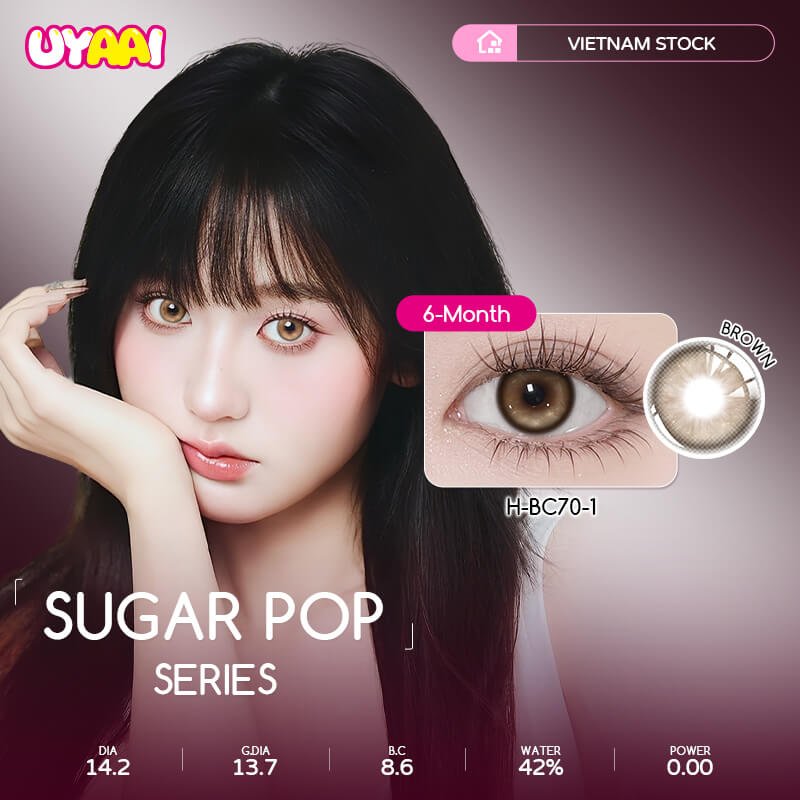 Sugar Pop Collection 6 Months Colored Contact Lenses