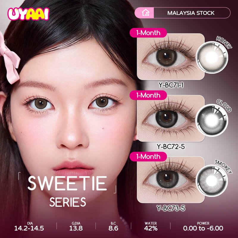 Sweetie Collection Monthly Colored Contact Lenses